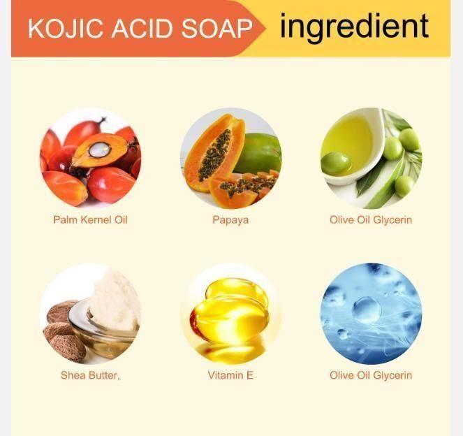 Kojic Acid Soap Pack of 4